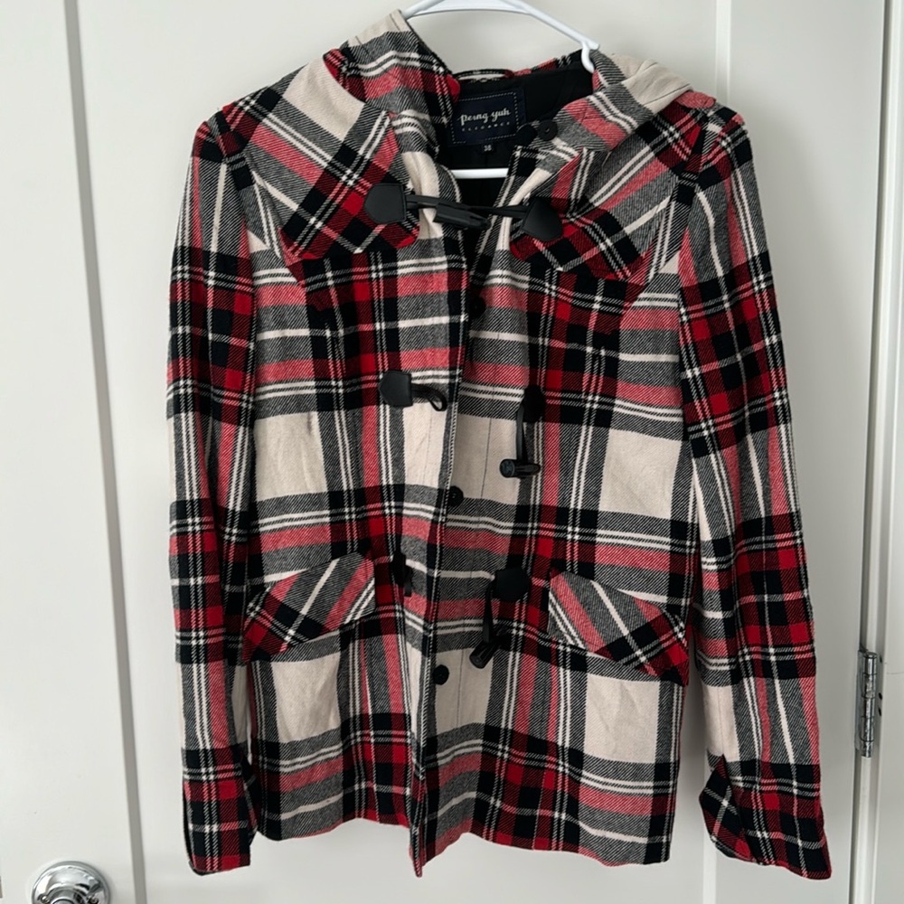 Warm jacket. Good for spring and fall seasons.